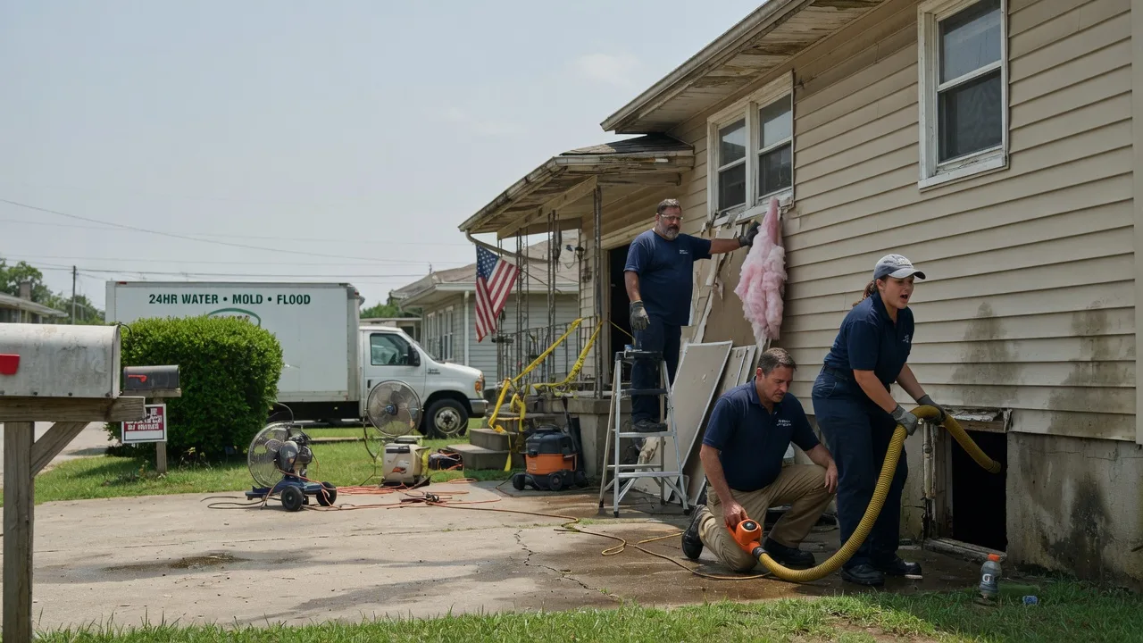 Water Damage Repair in Register, GA near me
